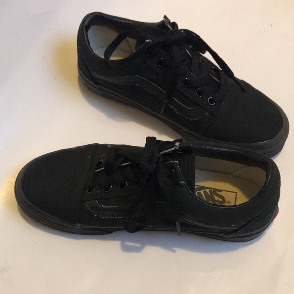 Vans old skool off the wall shoes black womens 6.5 men’s 5 - Picture 3 of 9